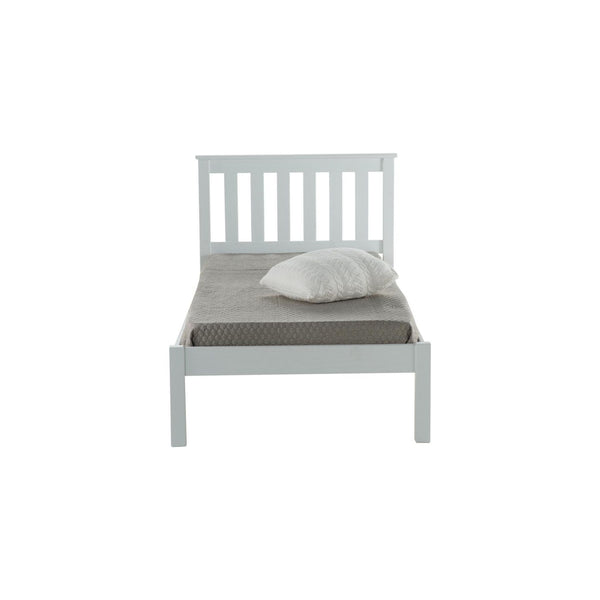 Denton White - Single Frame Bed