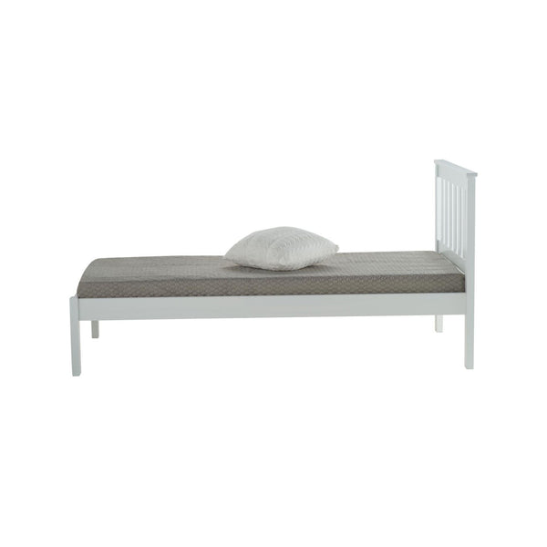 Denton White - Single Frame Bed