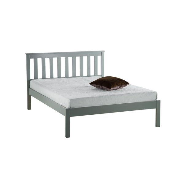Denton Grey - King Size Frame Bed