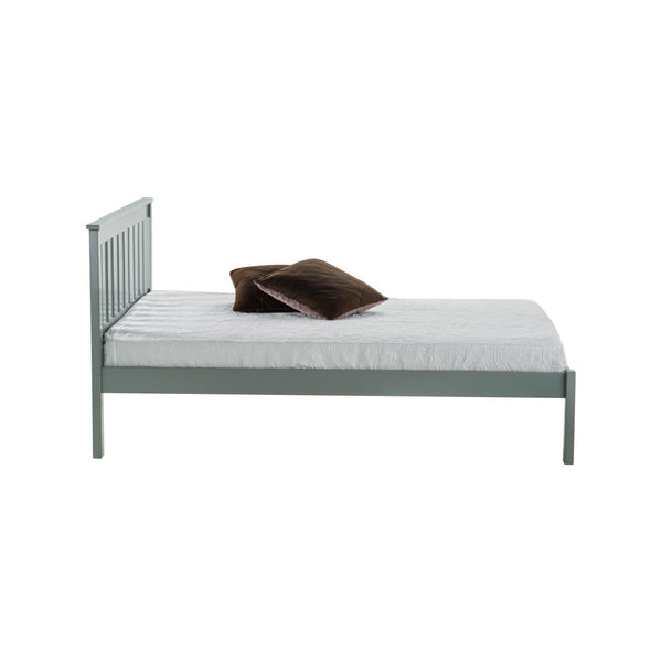 Denton Grey - Small Double Frame Bed