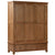 Oak 7 - Triple Wardrobe With 3 Drawers