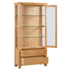 Oak 4 - Display Cabinet With Glass Doors