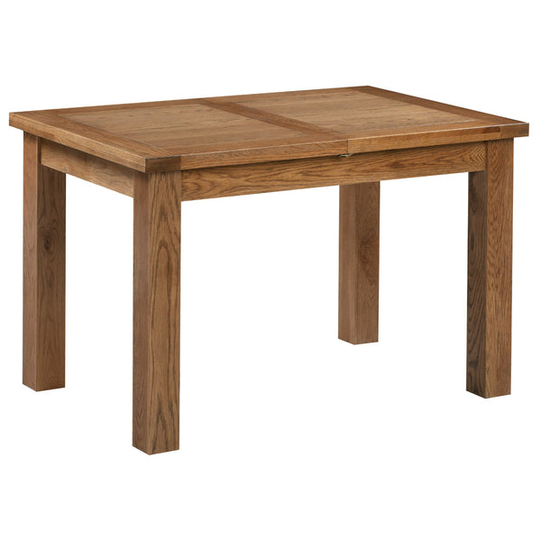 Oak 7 - Dining Table With 1 Extension 120-153 x 80
