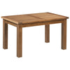Oak 7 - Dining Table With 2 Extensions 132-158 x 90