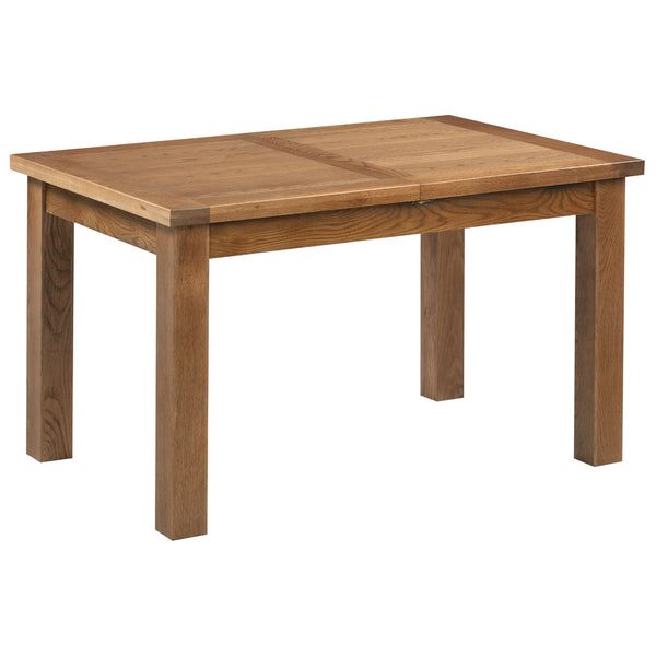 Oak 7 - Dining Table With 2 Extensions 132-158 x 90