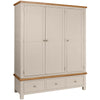 Painted 3 - 3 Door Wardrobe with 3 Drawers - 3 Colours