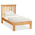 Oak 27 - 3' Single Low Foot End Frame Bed