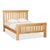 Oak 27 - 4'6 Double Slatted Frame Bed
