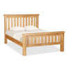 Oak 27 - 6' Super King Size Slatted Frame Bed