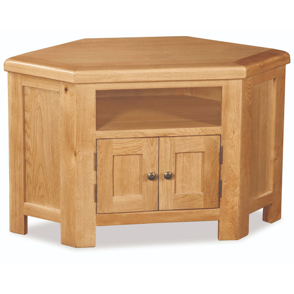 Oak 27 - Corner TV Unit