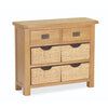 Oak 27 - Small Sideboard with Baskets