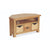 Oak 27 - Corner TV Unit with Baskets