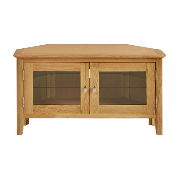 Oak 207 - Corner TV unit