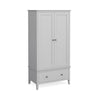 Range 255 - Grey - 2 Door 1 Drawer Robe