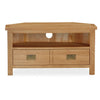 Oak 27L - Corner TV Unit