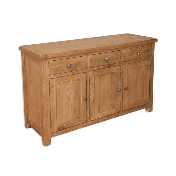 Country Oak - 3 Door Sideboard