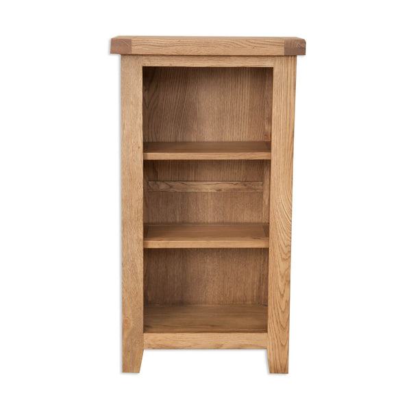 Country Oak - Small Bookcase / DVD Rack