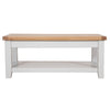 French Grey & Oak Top - Coffee Table