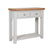 French Grey & Oak Top - 2 Drawer Console