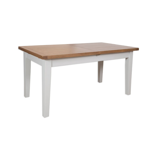French Grey & Oak Top - 1.6m Extending Table