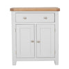 French Grey & Oak Top - Hall Cabinet