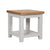 French Grey & Oak Top - Lamp Table