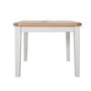 French Grey & Oak Top - 90x90 Table