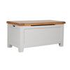 French Grey & Oak Top - Blanket Box