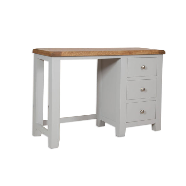 French Grey & Oak Top - Dressing Table