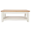 Ivory & Oak Top - Coffee Table