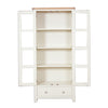 Ivory & Oak Top - Display Cabinet