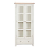 Ivory & Oak Top - Display Cabinet