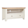Ivory & Oak Top - Corner TV Unit