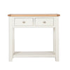 Ivory & Oak Top - 2 Drawer Console