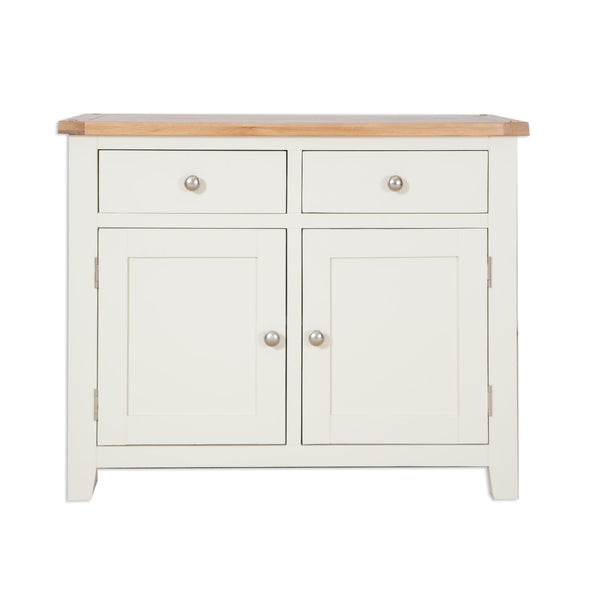 Ivory & Oak Top - 2 Door Sideboard