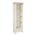 Ivory & Oak Top - Slim Bookcase