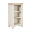 Ivory & Oak Top - Small Bookcase / DVD Rack