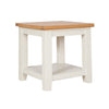 Ivory & Oak Top - Lamp Table