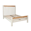 Ivory & Oak Top - 4'6 Frame Bed