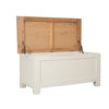Ivory & Oak Top - Blanket Box