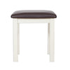 Ivory & Oak Top - Stool