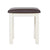 Ivory & Oak Top - Stool