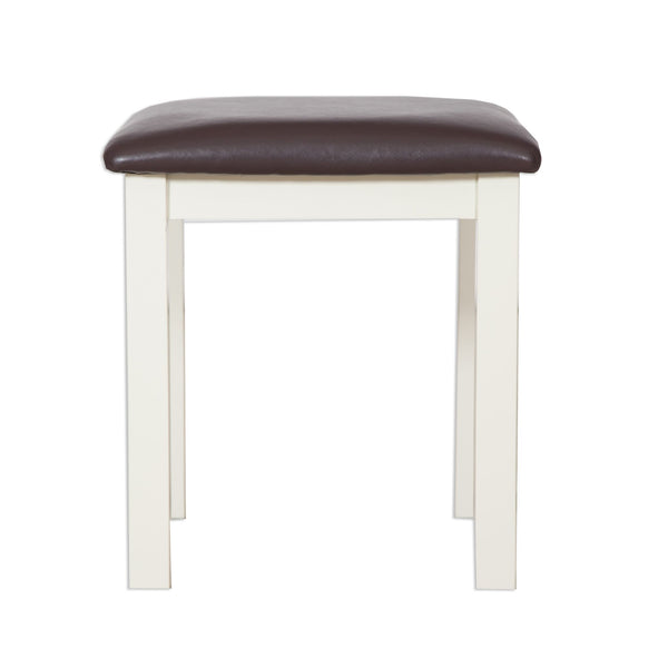 Ivory & Oak Top - Stool