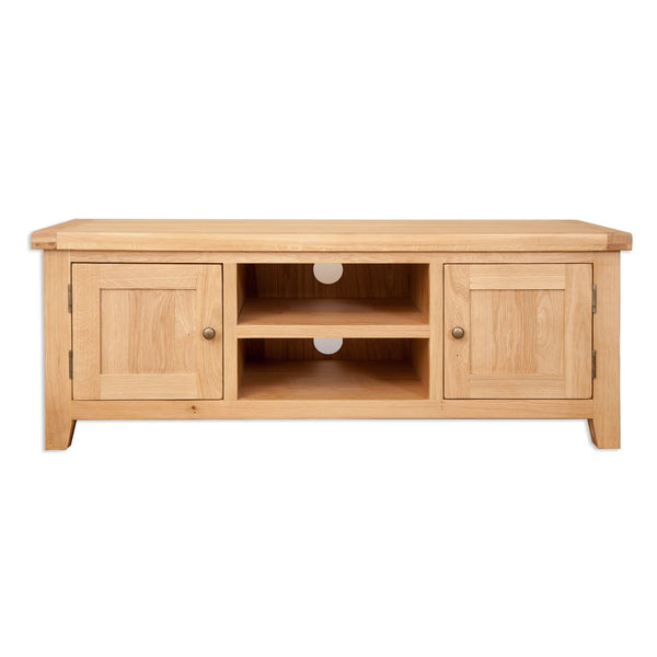 Natural Oak - Large TV Unit