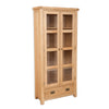 Natural Oak - Display Cabinet