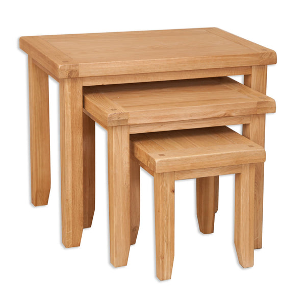 Natural Oak - Nest of Tables
