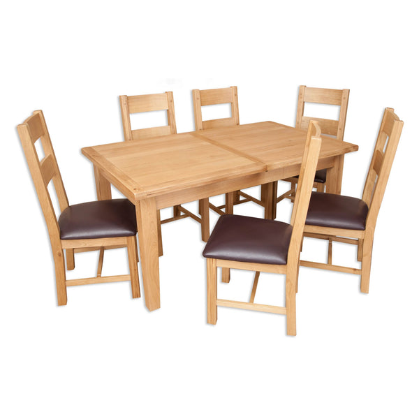 Natural Oak - 1.6m Extending Table