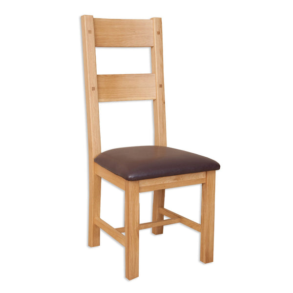 Natural Oak - Ladder Dining Chair