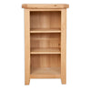 Natural Oak - Small Bookcase / DVD Rack