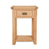 Natural Oak - 1 Drawer Console